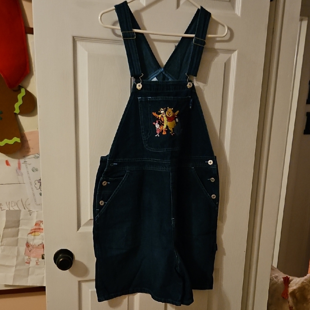 Disney Blue Denim Overalls